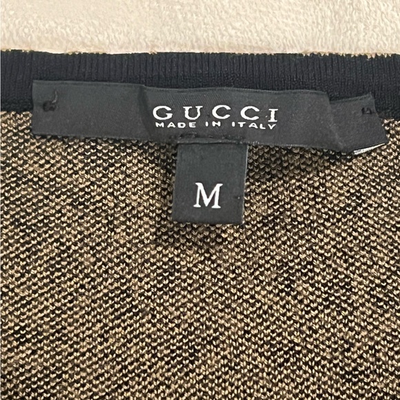 NWOT Gucci Womens Python Printed Wool Blend Tank Top, 325189 X5294 | Size M - Picture 10 of 11